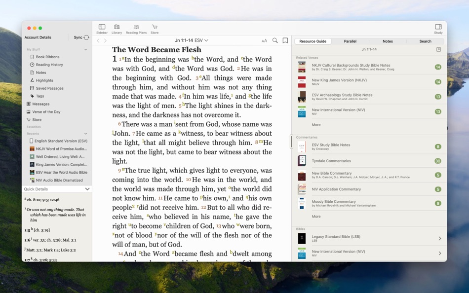 #1. Bible Study (macOS) 由: Gospel Technologies LLC