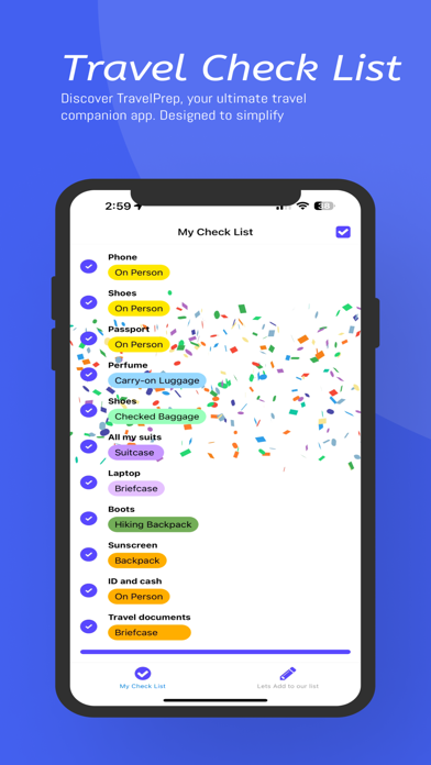 TravelPrep Screenshot