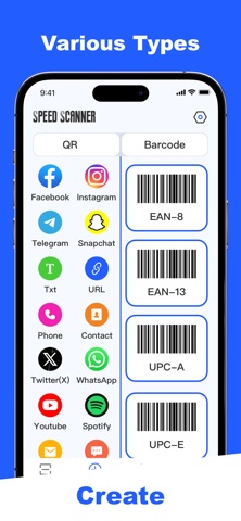 Speed Scanner - QR Barcode App Screenshot 4 of 6