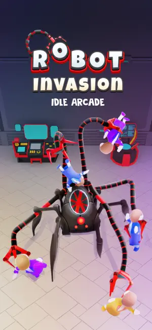 Robot Revenge - Idle Arcade screenshot 1