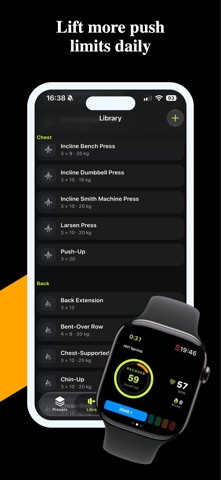 TabSet: Gym Workout Tracker Screenshot 4 of 5