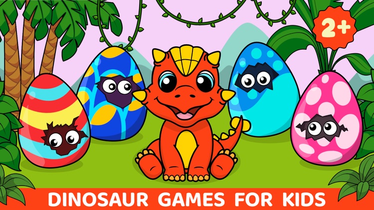 Dinosaur Games For Toddlers 2+