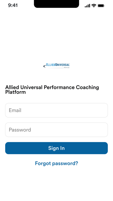 Screenshot #1 pour Allied Universal Coaching