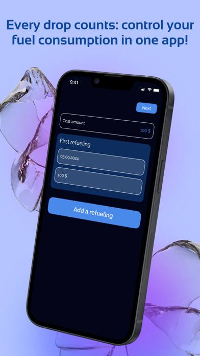 Screenshot #1 pour Car Assist: Track Fuel