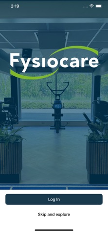 Fysiocare screenshot
