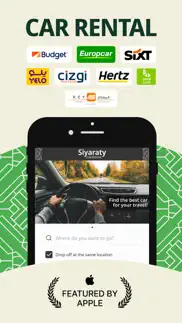 siyaraty - booking car rental iphone screenshot 1