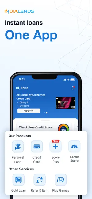 IndiaLends-Loans, Credit Score screenshot 2