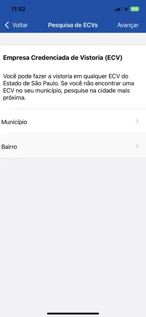 Detran.SP iPhone screenshot 2