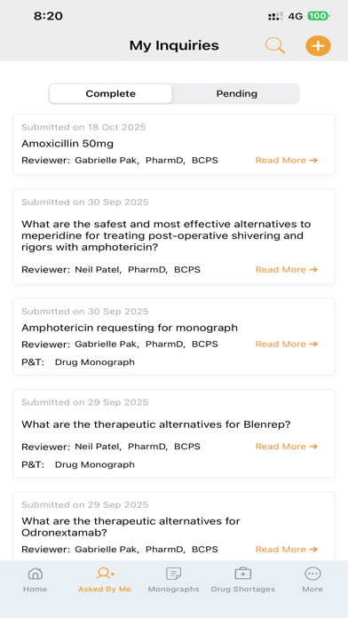 InpharmD iPhone screenshot 10 - Medical app