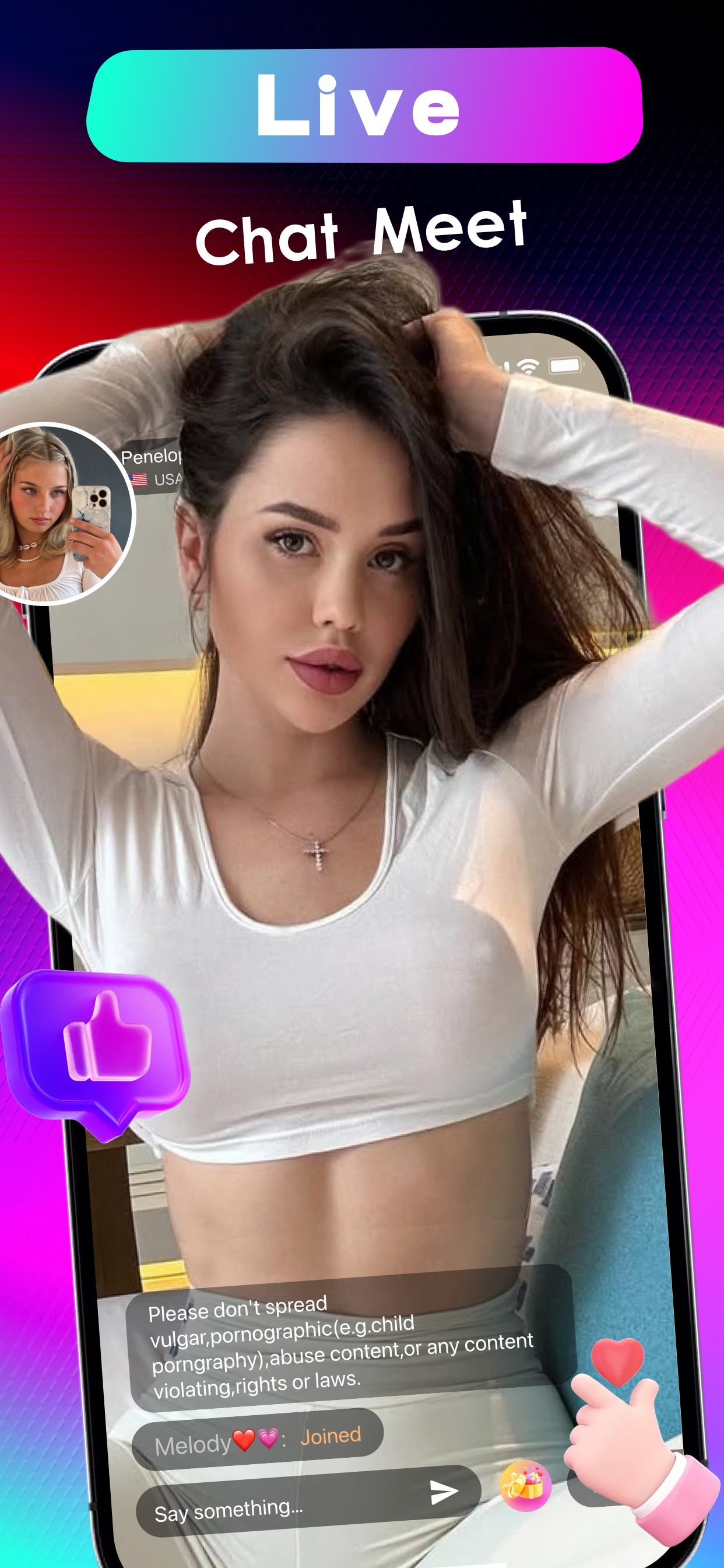 Fanliv: Girl Chat，Fun Show