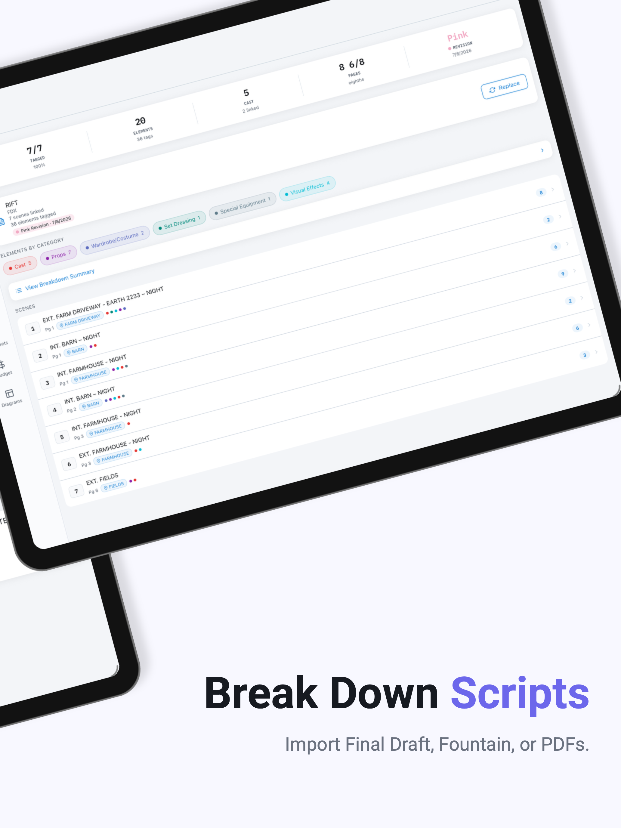 CineFlo - Shot List & Plan screenshot 12