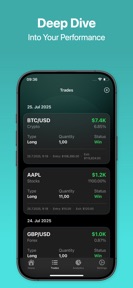 Trading Journal: AlphaTrades screenshot
