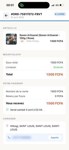 Foyre Vendeur Screenshot 1 of 5