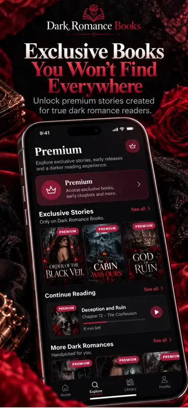 Dark Romance Books screenshot 2 of 7