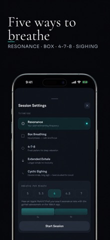 HRV Breathe - Breathwork Screenshot 5 of 5