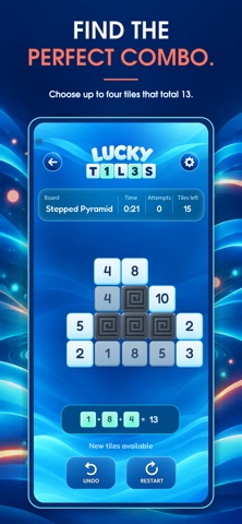 Lucky 13 Tiles Screenshot 4 of 10