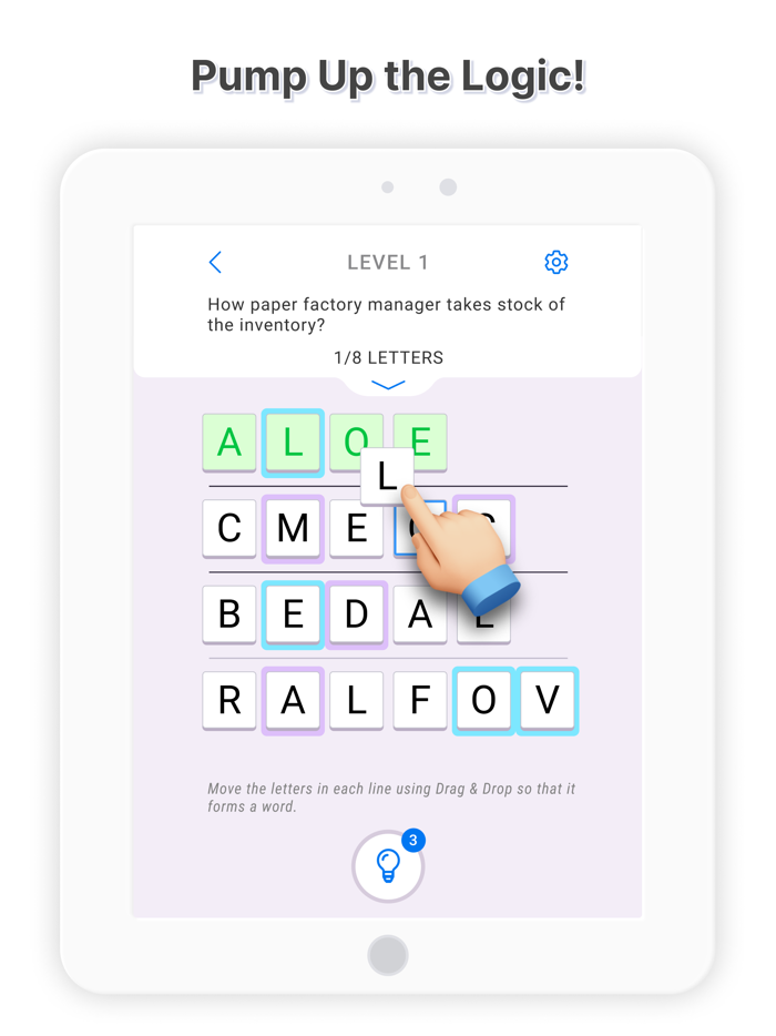 Wordelix - Word Jumble Puzzle