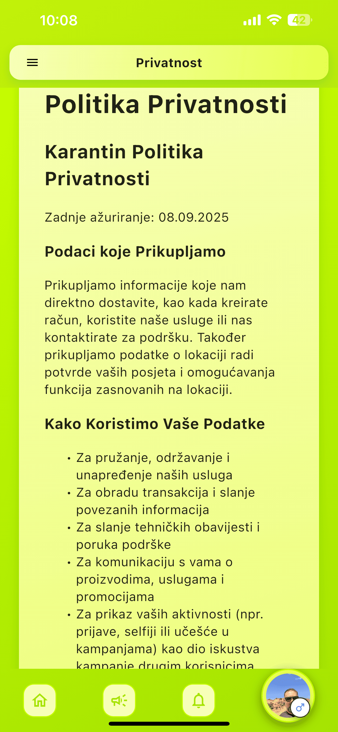 Karantin.app