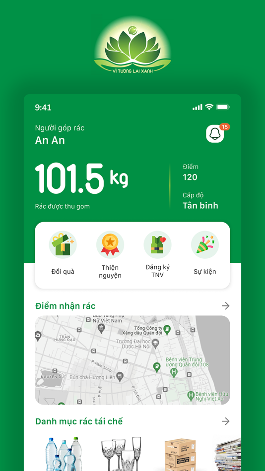 #5. Tương Lai Xanh (iOS) 由: Nguyen Tuan Anh