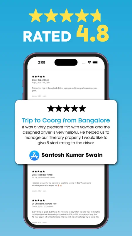 Savaari - Car Rental & Taxi screenshot 9 of 9
