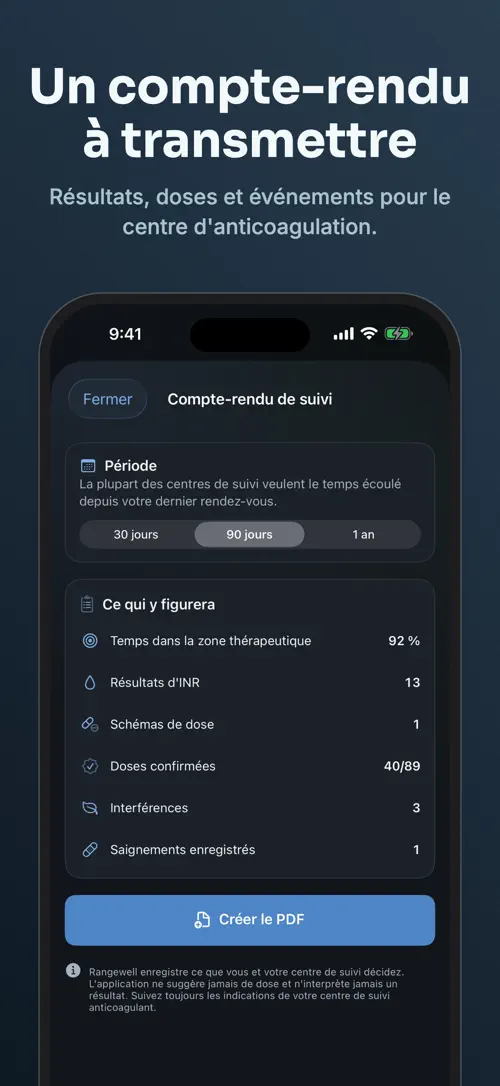 Rangewell sur iPhone : capture d’écran 6 sur 7