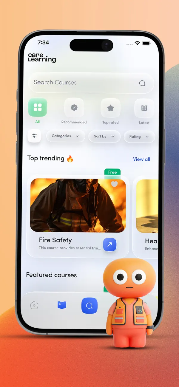 Screenshot #2 pour Care Learning