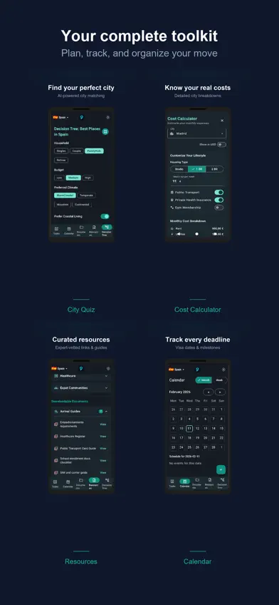 GoThere: Move Abroad Guide screenshot 1