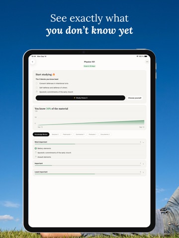 Memmo: AI Study Tools iPad screenshot 2