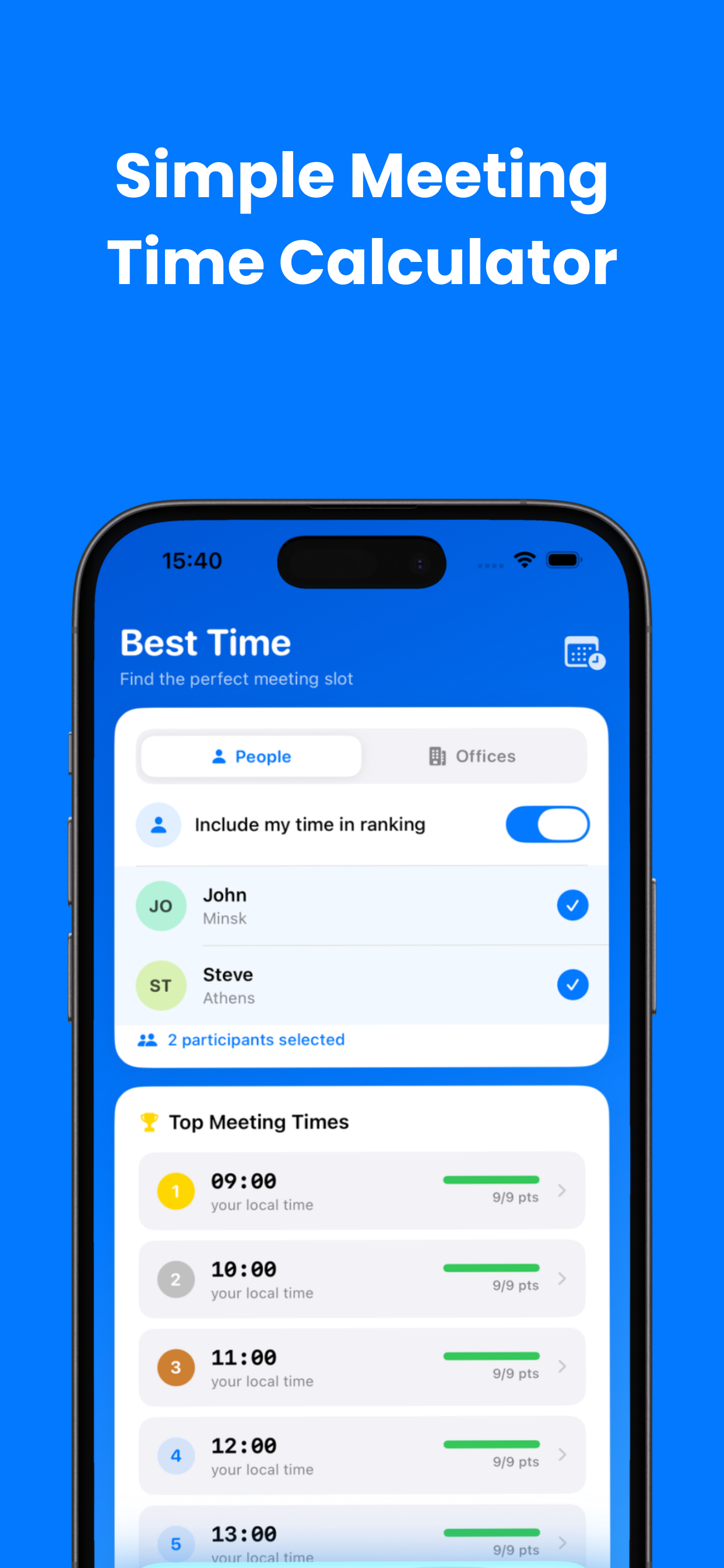 Your TimeZone Buddy screenshot 3