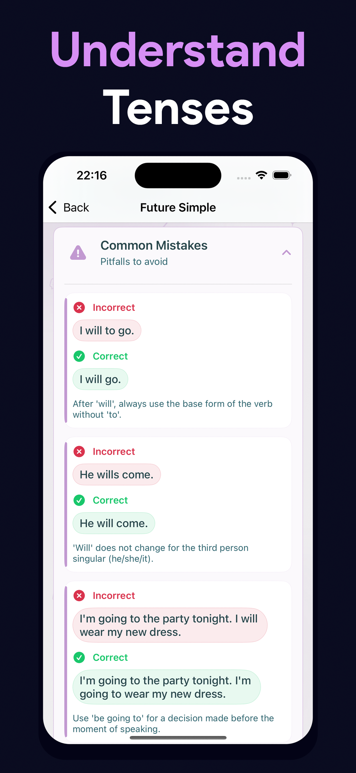 Easy English Tenses