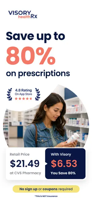 Visory Health Rx Pharmacy Card screenshot 1