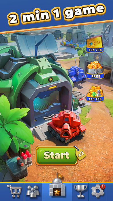 Tank Clash: Blitz! Screenshot