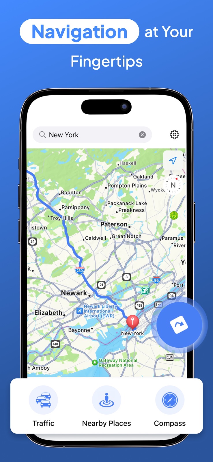GPS Live Location - Maps iphone screenshot 2