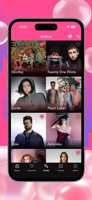 BitterSweet Festival iPhone screenshot 3