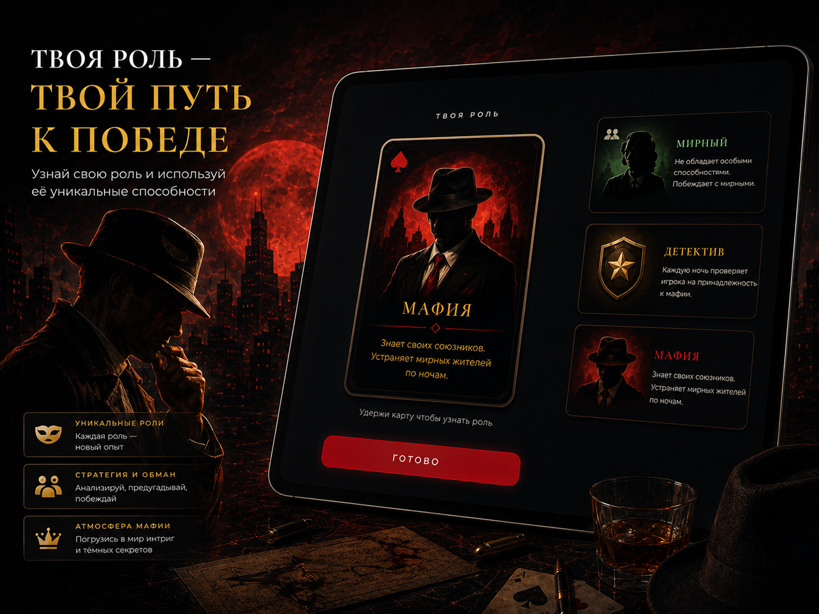 МАФИЯ: Игра по Wi-Fi screenshot 7