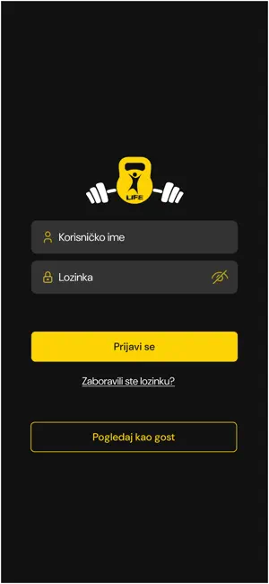 Fitness Centar Life screenshot 1