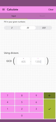 Greatest Common Divisor Solver Screenshot 4 of 9