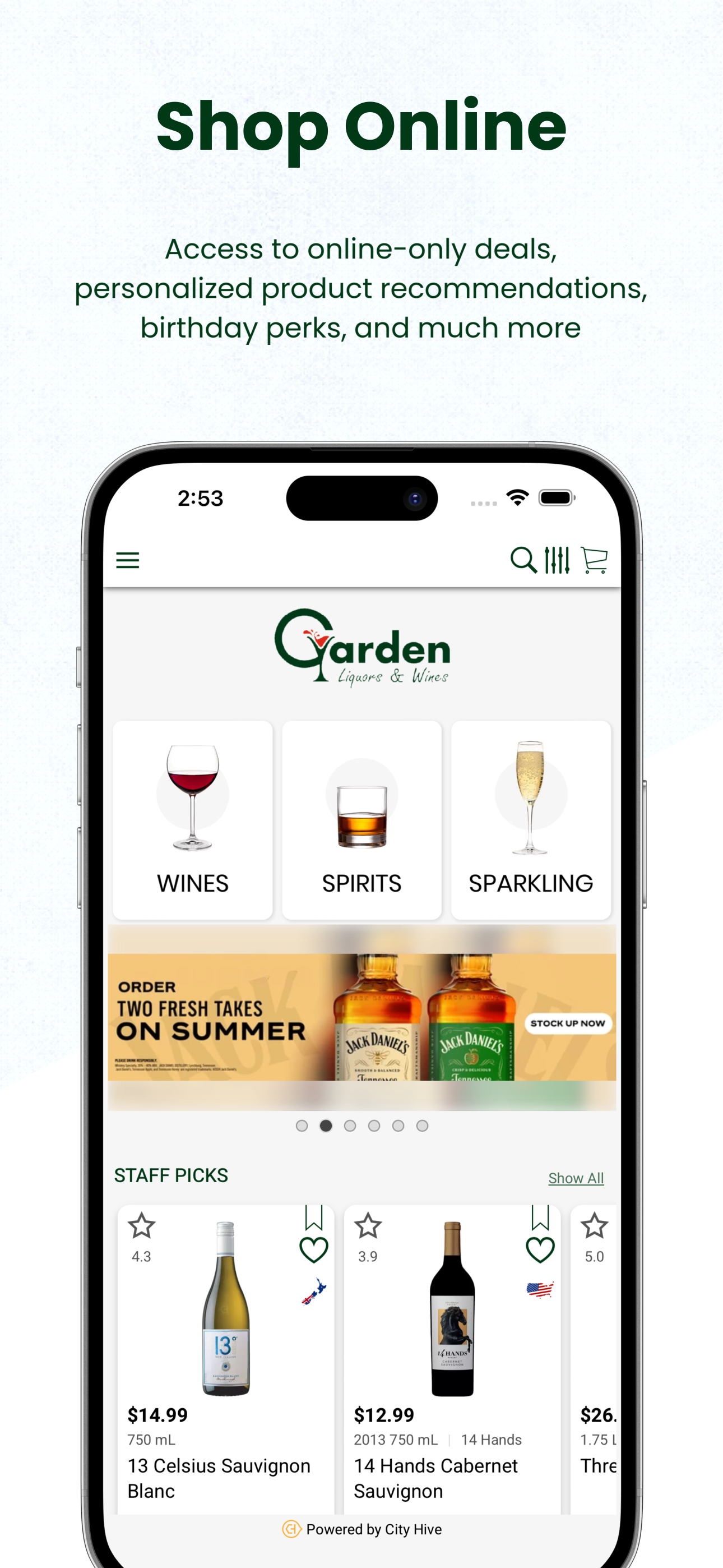 Garden Wine and Liquor screenshot 1