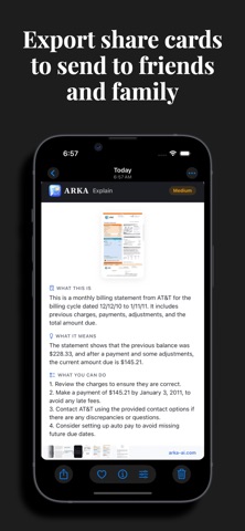 ARKA Explain screenshot