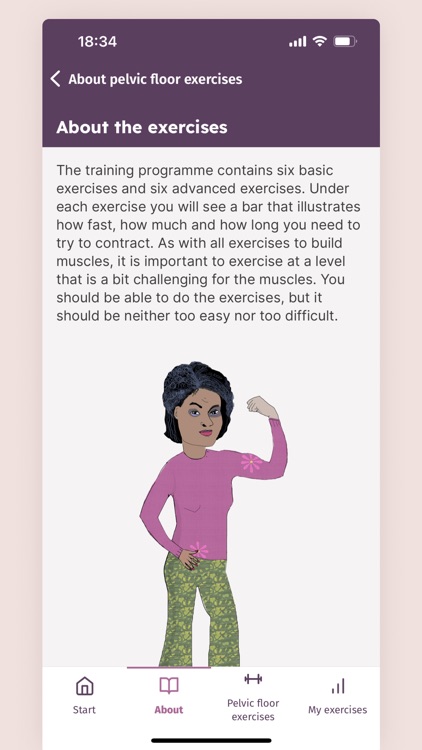 Tät Pelvic floor exercises screenshot-4