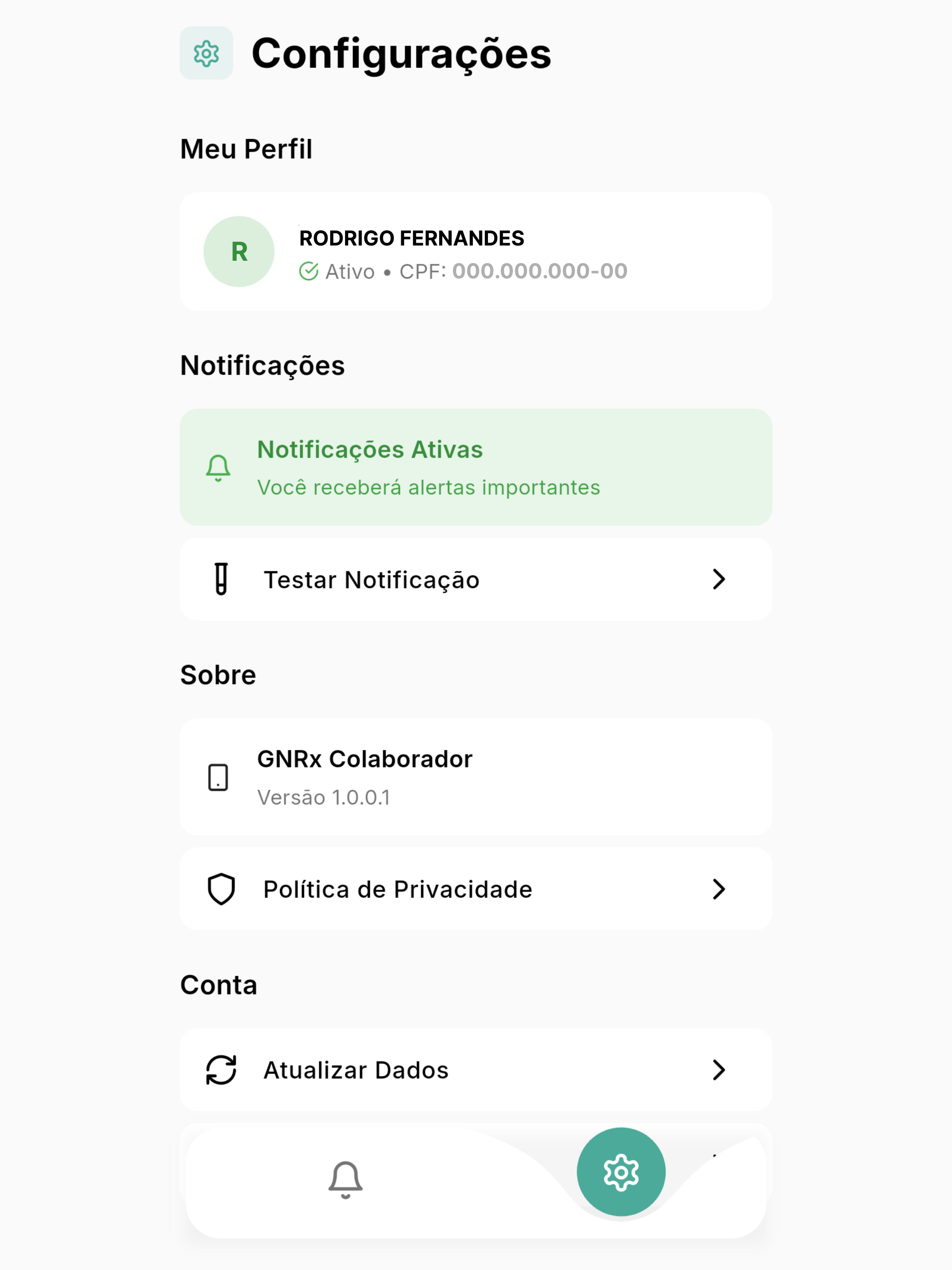 GNRx - Colaborador
