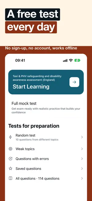 UK Work Licence Tests 2026 screenshot 3