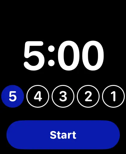 Screenshot #1 pour Chrono Régate pour Watch