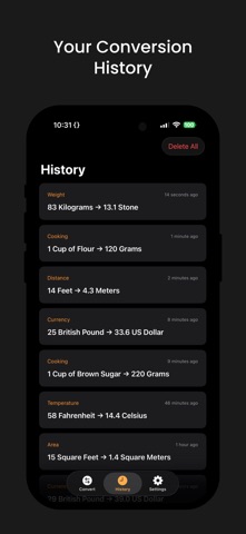 Flip Unit: Unit Converter Screenshot 8 of 9