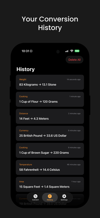 Flip Unit: Unit Converter Screenshot 8 of 9