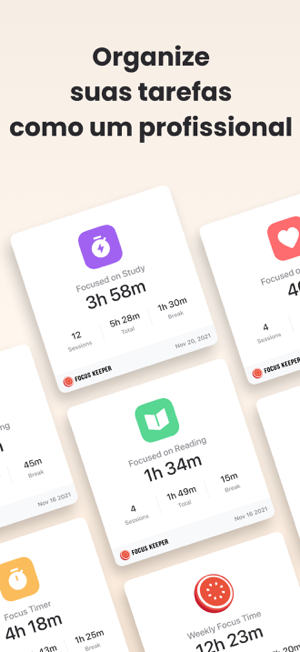 ‎Focus Keeper - Pomodoro To Do Screenshot