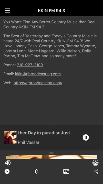 Real Country KKIN-FM 94.3