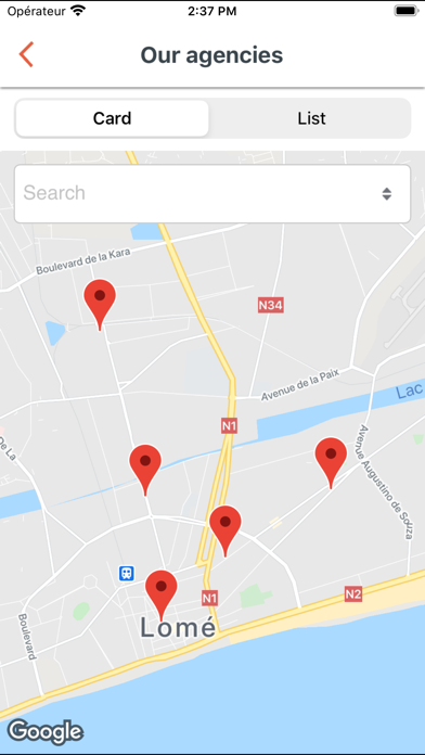 BIA Mobile Screenshot