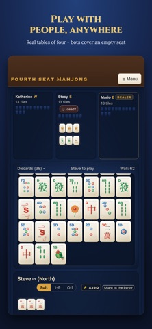American Mahjong: Fourth Seat Screenshot 3 of 7