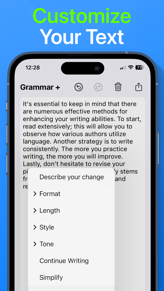 #2. AI Grammar Checker + (iOS) 由: Aleksei Khaliapin